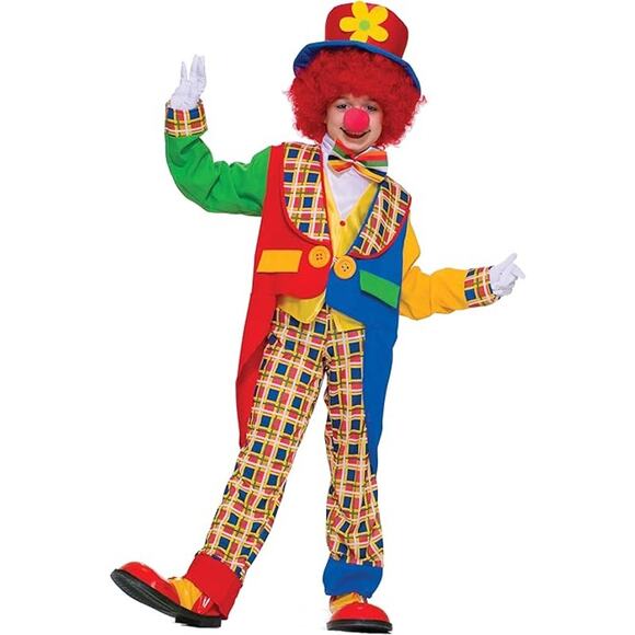 Rubies Clown On The Town Circus Halloween Costume for Kids Unisex Small - Picture 6 of 6